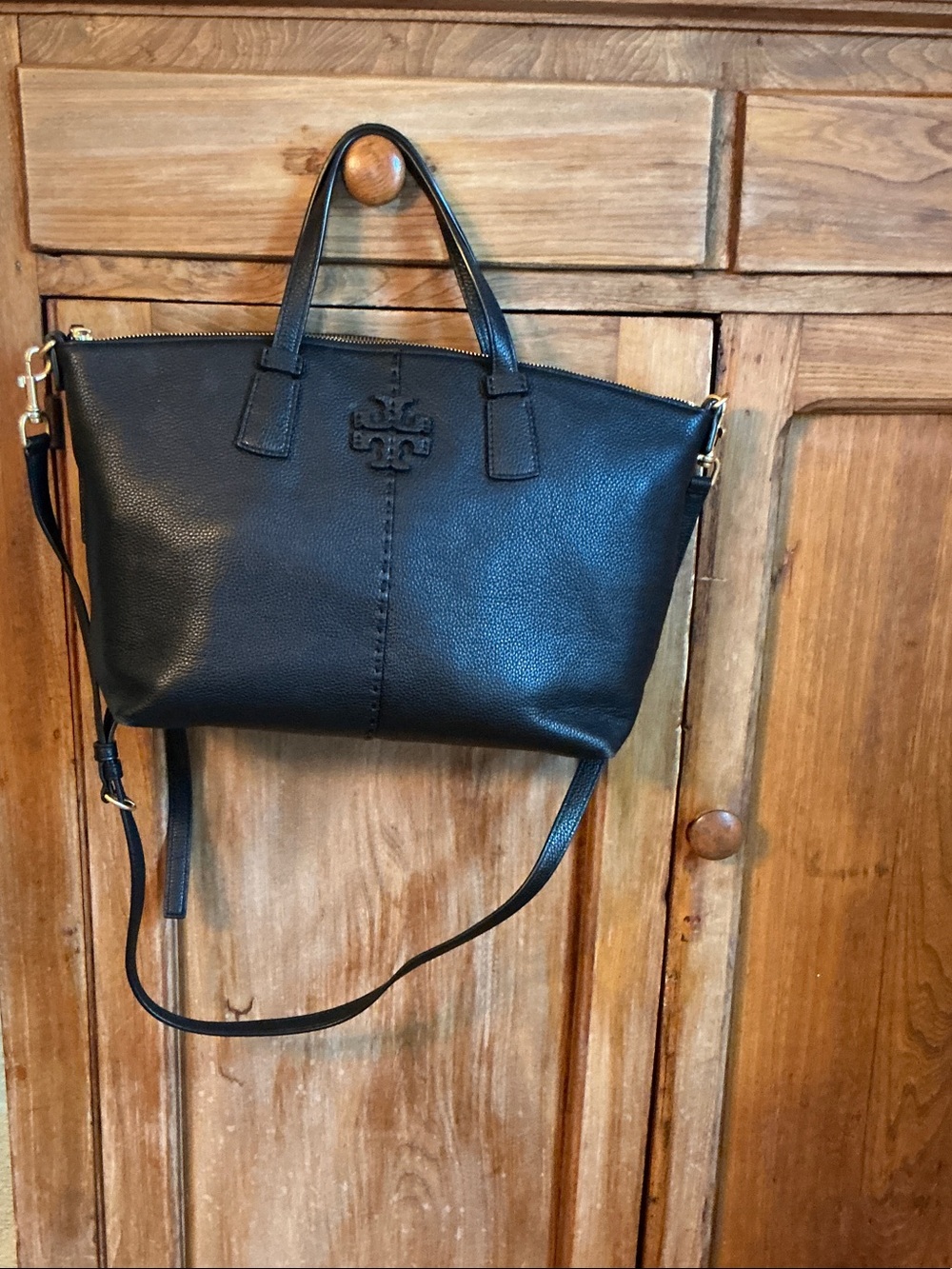 Tory Burch McGraw Too-Zip Satchel